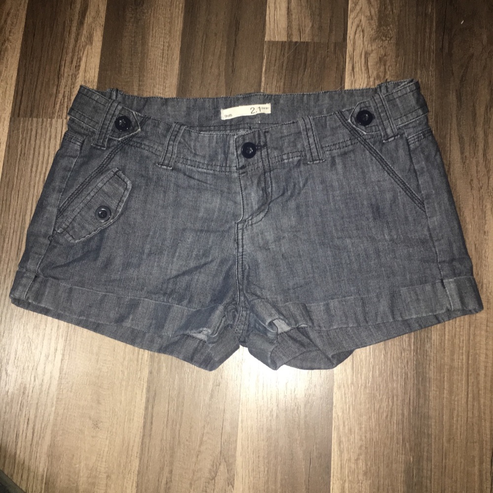 2.1 denim shorts in size S/P